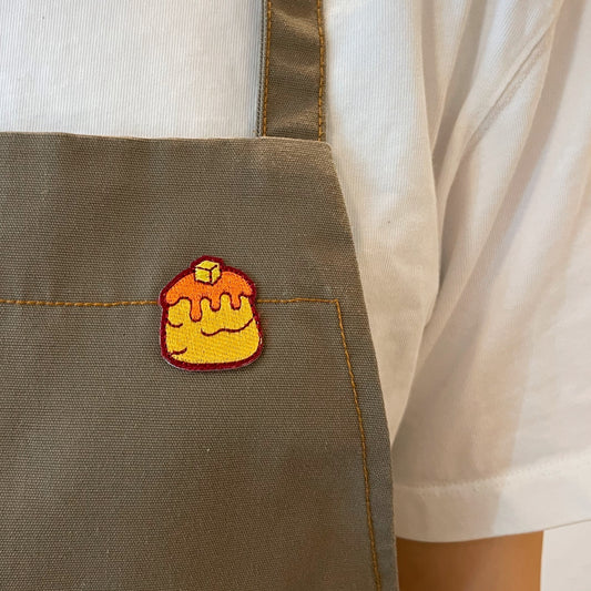 Butter Caramel Embroidered Patch